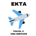 Ekta Visa and Travel Services logo